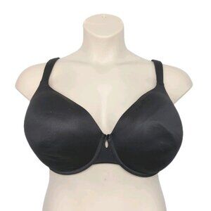 Lane Bryant Cacique Bra Intuition Full Coverage Lined Black Size 38H